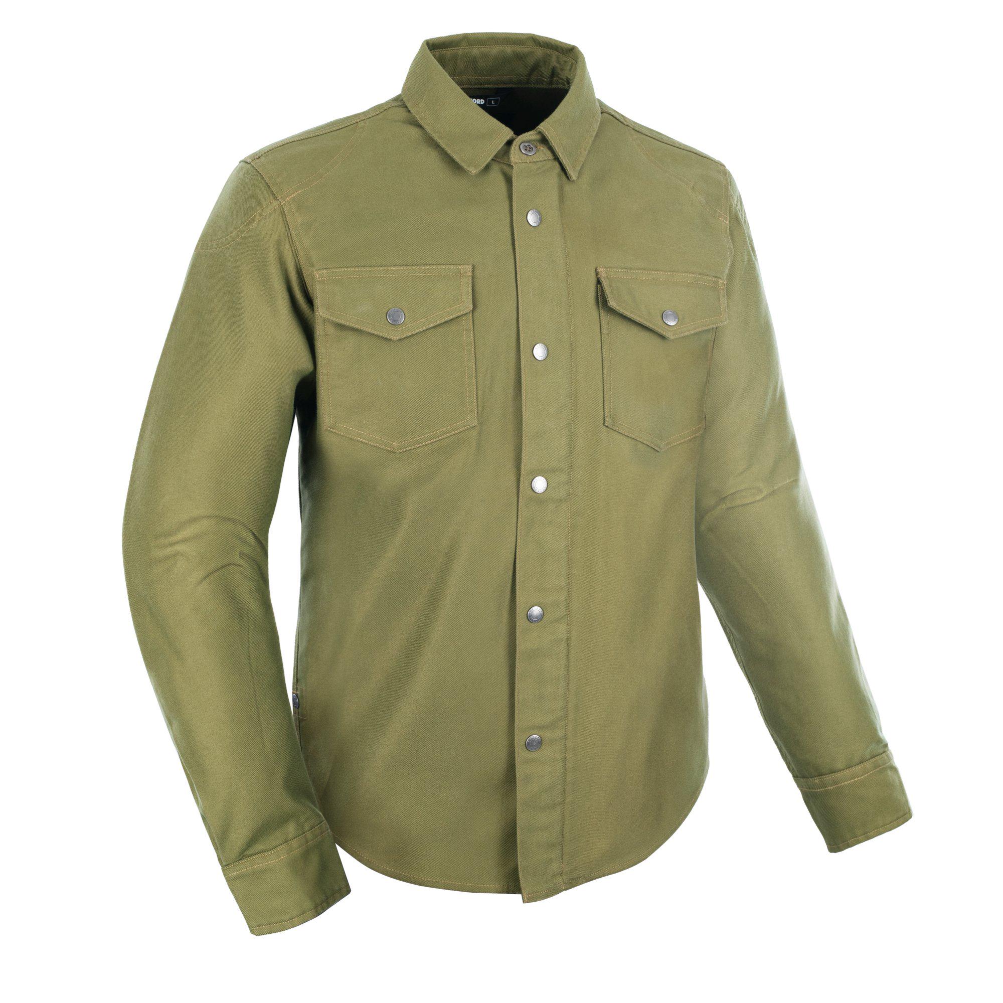 Моторубашка OXFORD Approved AA MS Shirt 2XL Khaki (39378)