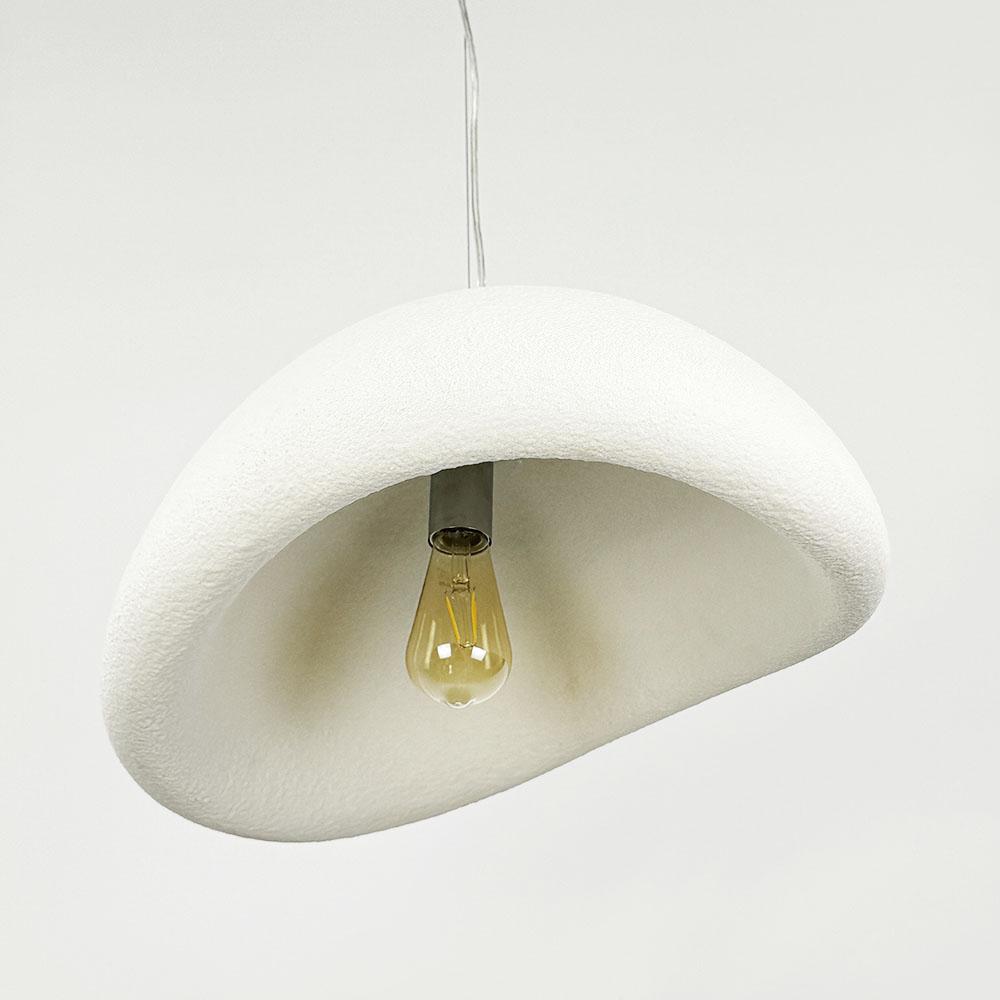 Світильник-хмара з гіпсовим корпусом 50х40х30 см Білий (MJ215-500) - фото 2