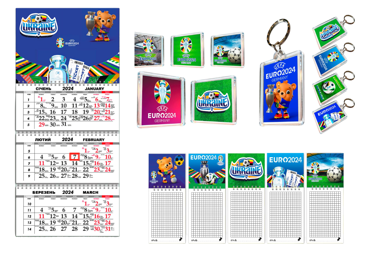 Подарок фанату футбола EURO 2024 (UA2453)