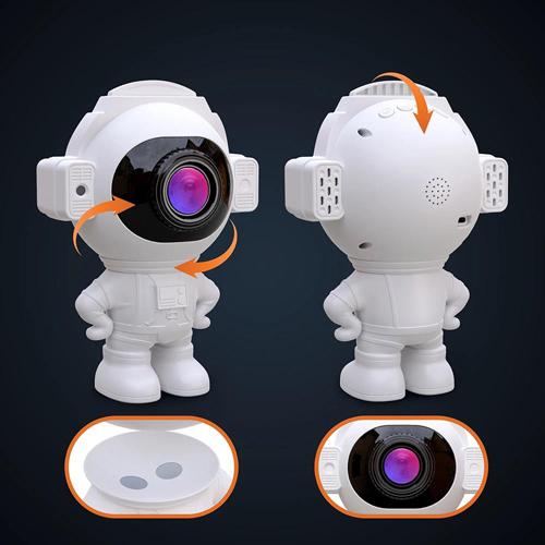 Проектор Звездный 3D MGY-143 Astronaut Bluetooth 4 вкладыша (595822) - фото 7