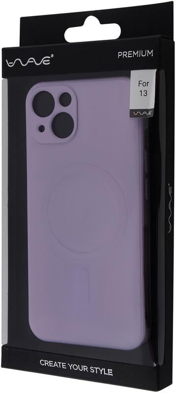 Чохол-накладка WAVE Colorful Case with MagSafe for iPhone 13 Light Purple - фото 4