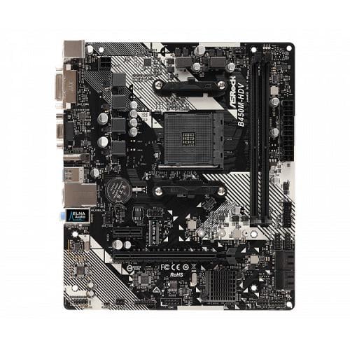 Материнська плата ASRock B450M-HDV R4.0 (10779214) - фото 1