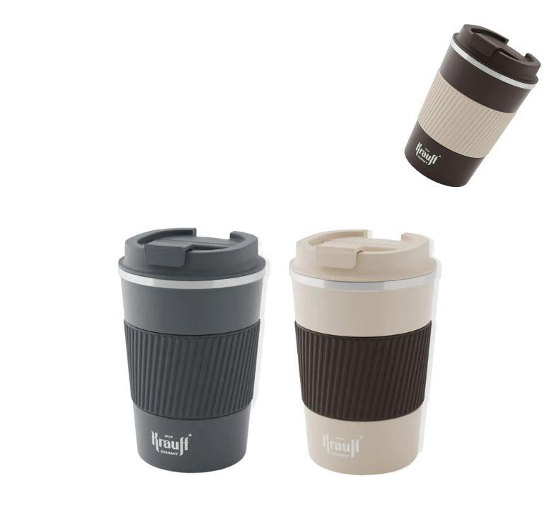 Набір термочашок Krauff з силіконовою накладкою 380 мл 3 шт. (26657830)