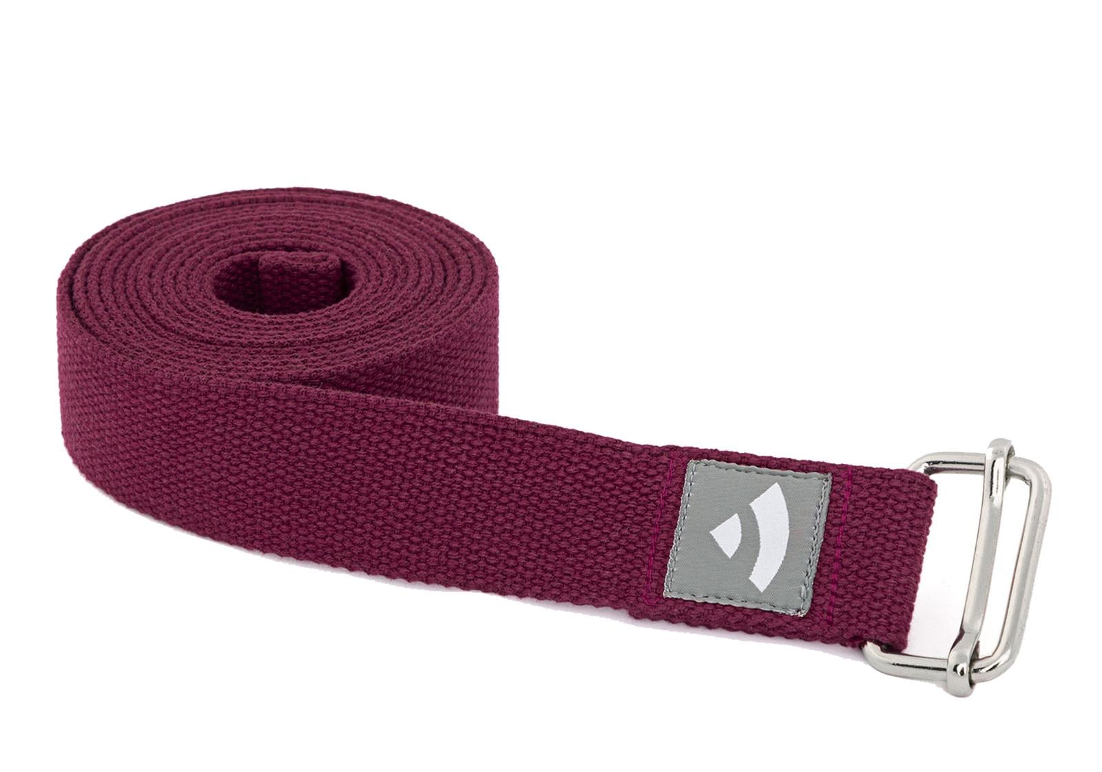 Ремень для йоги Bodhi Asana Belt 250х3,8 см Баклажановый (6591)