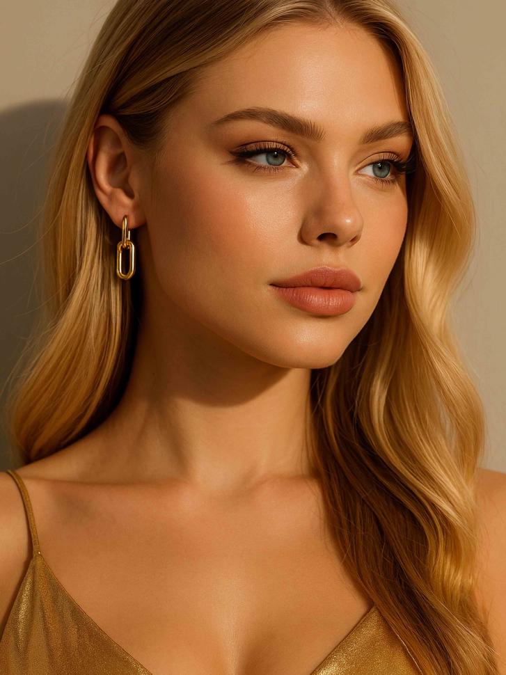 Сережки під золото (5411) Сережки під золото (5411)