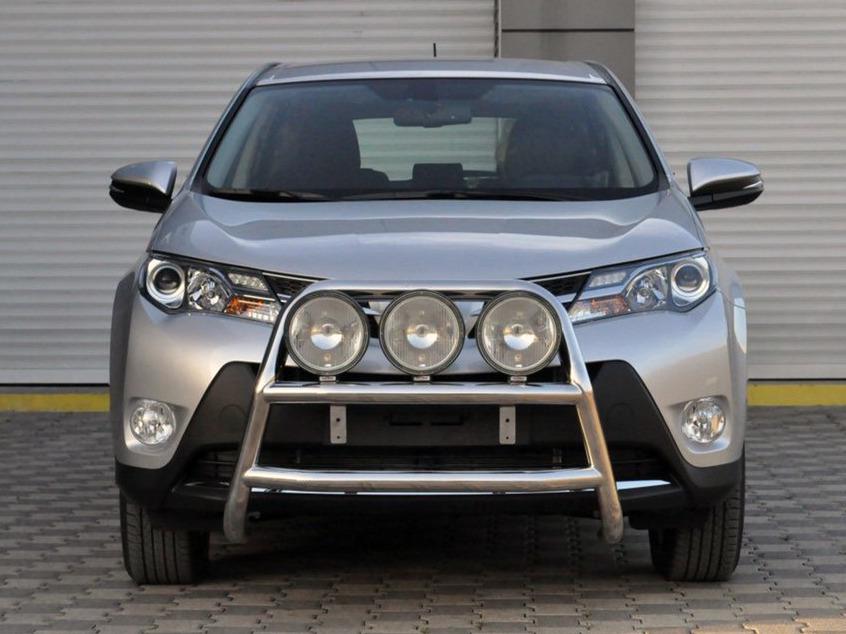 Кенгурятник WT018 CAN для Toyota Rav 4 2013-2018 гг. нержавеющая сталь Хром