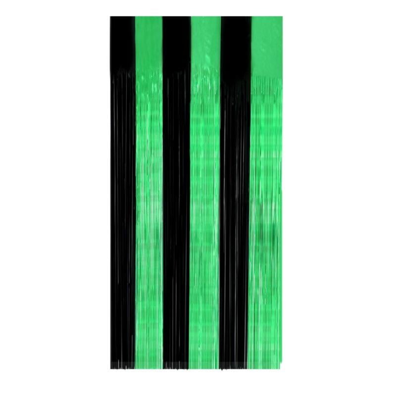 Дождик для фотозоны 2x1 м Черно-зеленый (65435)