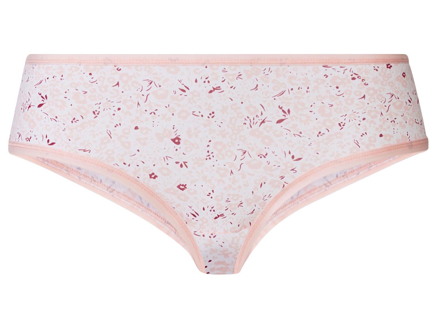 Трусики-хипстеры хлопковые женские Esmara 369941 с рисунком S Бежевый (72553)