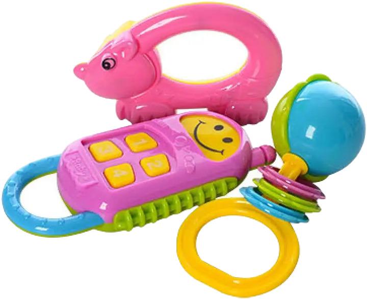 Іграшка для малюків Брязкальце 3 шт. (1838C-4-5)