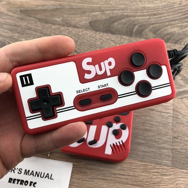 Приставка портативна з джойстиком Sup Retro Dendy 400в1 Game Box 3" на двох Червоний (8283) - фото 7 Приставка портативна з джойстиком Sup Retro Dendy 400в1 Game Box 3" на двох Червоний (8283) - фото 7