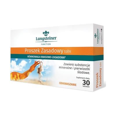 Добавка диетическая Langsteiner для регулирования кислотно-щелочного баланса 30 табл. (344702)