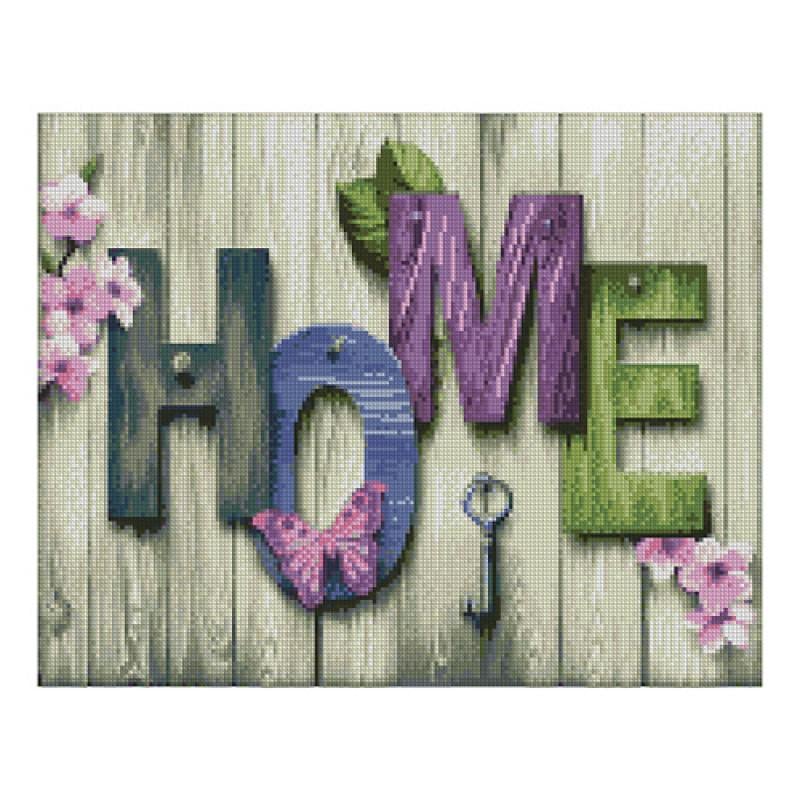 Алмазная мозаика FA40714 Home 40x50 см