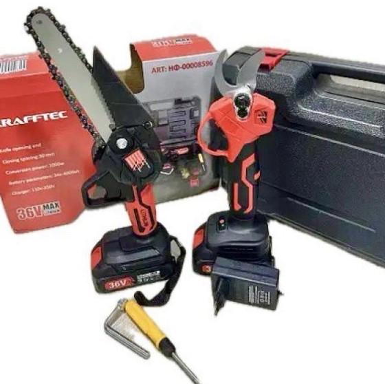 Комплект акумуляторного інструменту Krafftec (14158722) - фото 4 Комплект акумуляторного інструменту Krafftec (14158722) - фото 4