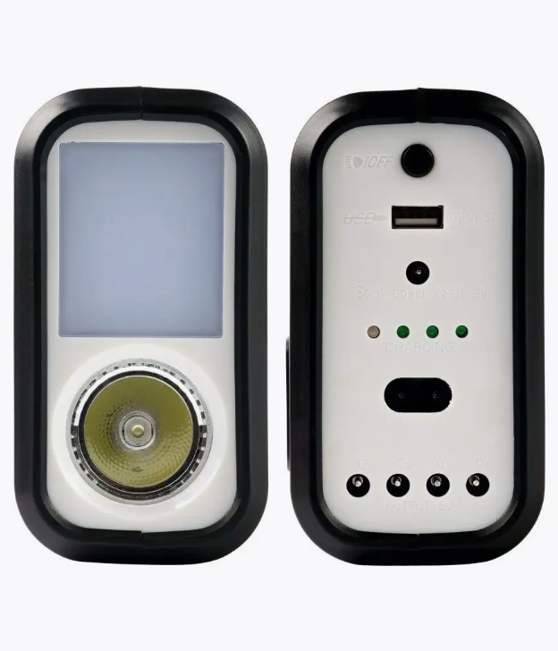 Фонарь-лампа c солнечной панелью GDlite 3 лампочки 4000 мАч Черный (22981449) - фото 5 Фонарь-лампа c солнечной панелью GDlite 3 лампочки 4000 мАч Черный (22981449) - фото 5