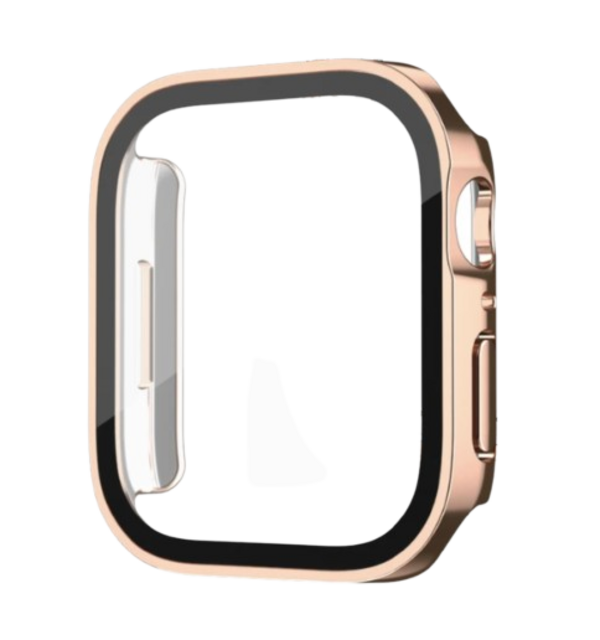 Чехол защитный со стеклом для Apple Watch 40 мм Gold (406352304)