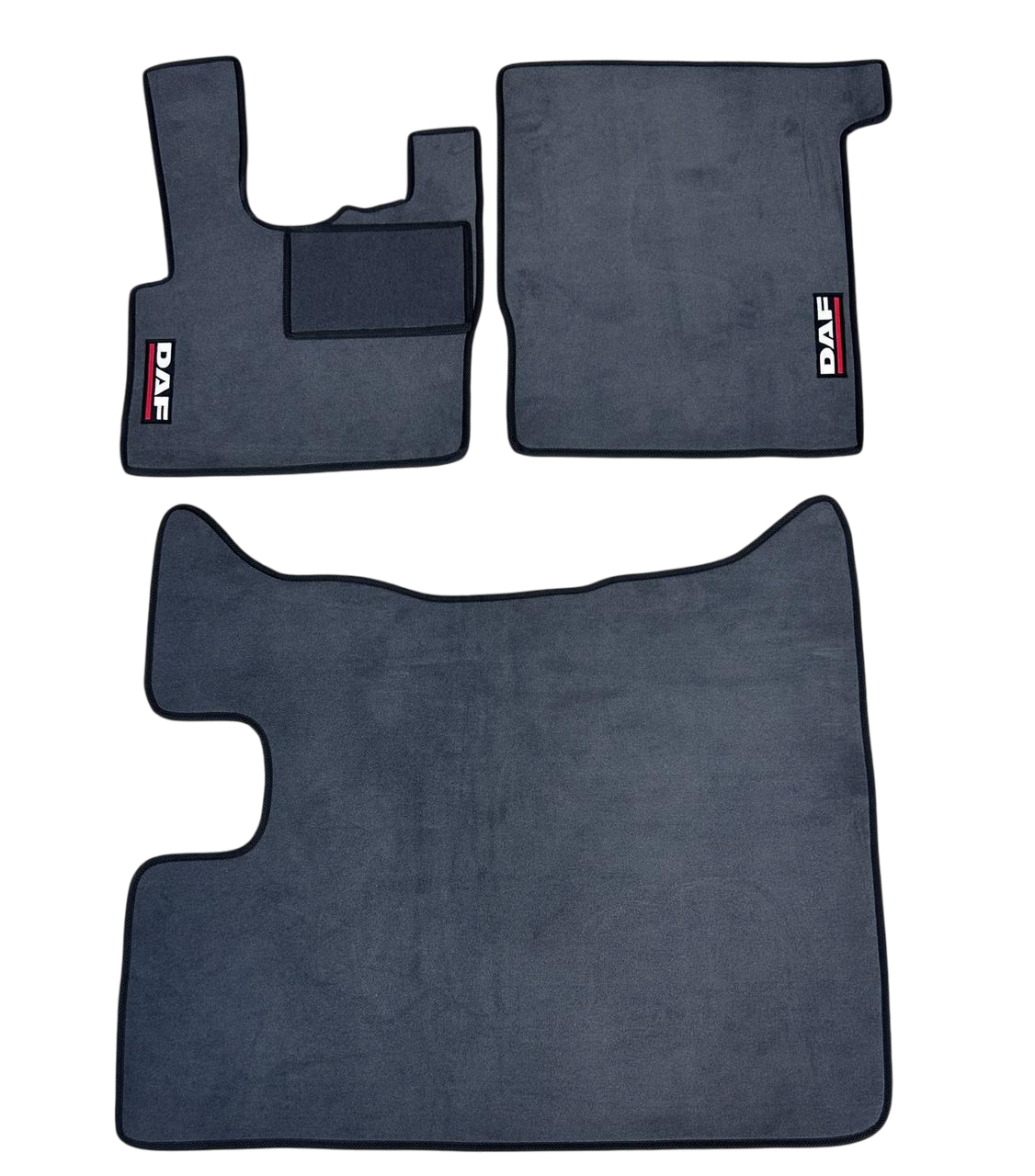 Килимки в салон ворсові для DAF XF 106 МКПП 5 шт. Чорний (27326906)
