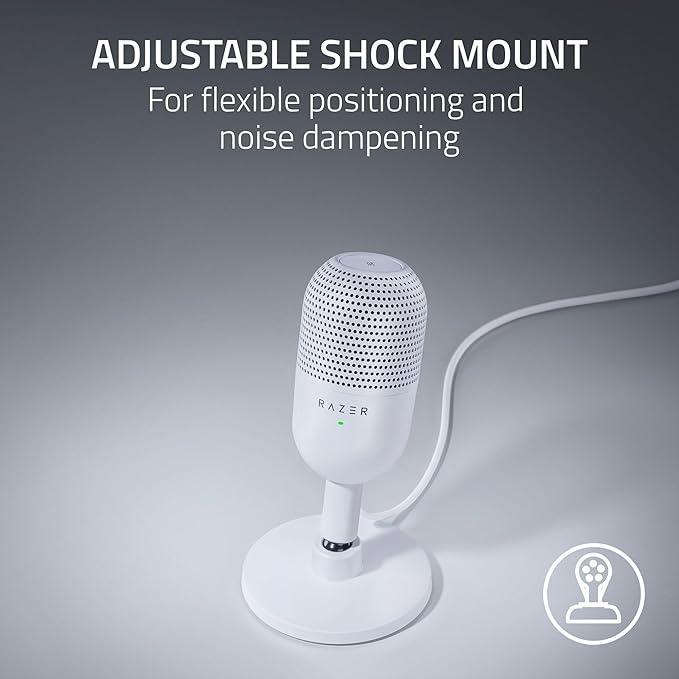 Мікрофон для відеоконференцій Razer Seiren V3 USB для ПК/Discord/OBS Studio/XSplit - фото 5 Мікрофон для відеоконференцій Razer Seiren V3 USB для ПК/Discord/OBS Studio/XSplit - фото 5