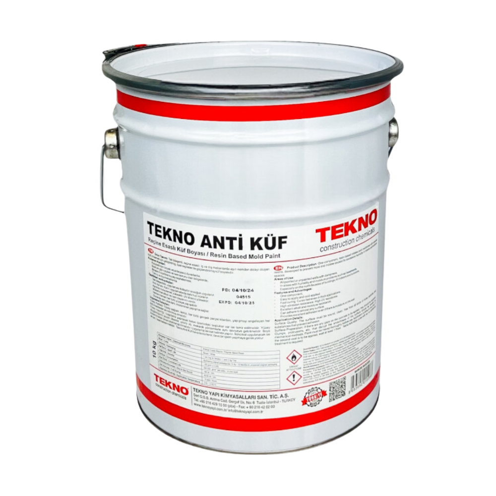 Краска от плесени блокирующая Tekno Anti Kuf блокирующая 10 кг (TAKUF10)