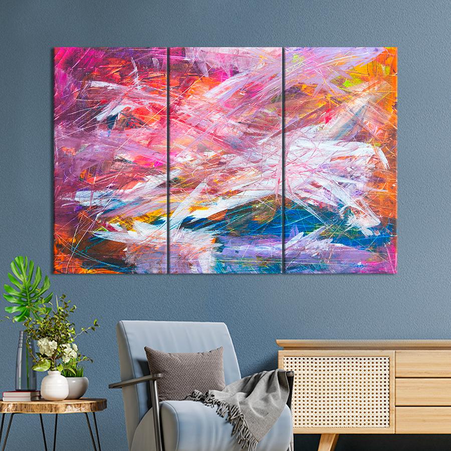 Картина Абстракция Романтика 156x100 см (A962-3)