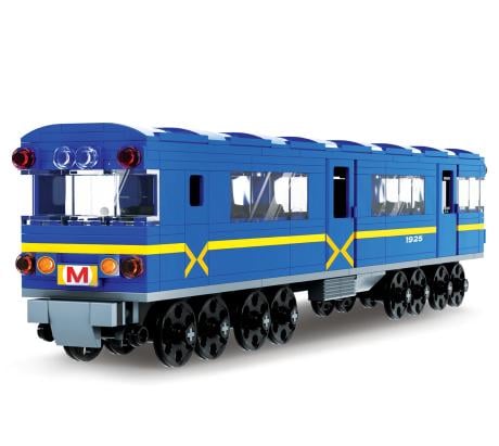 Конструктор Вагон Метро IBLOCK 438 деталей (PL-921-383)