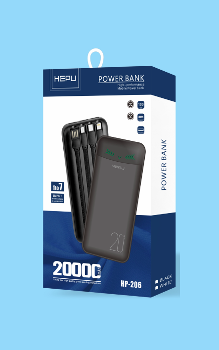Повербанк Hepu HP206 20000 mAh