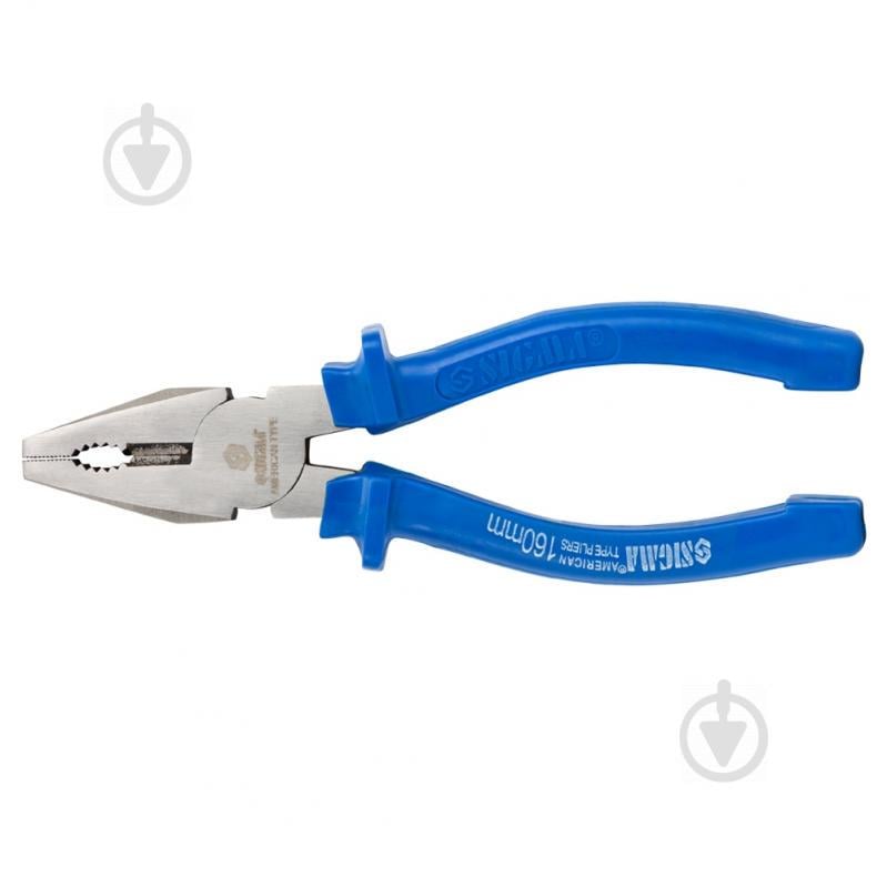Плоскогубці 160мм сині SIGMA (4341161)