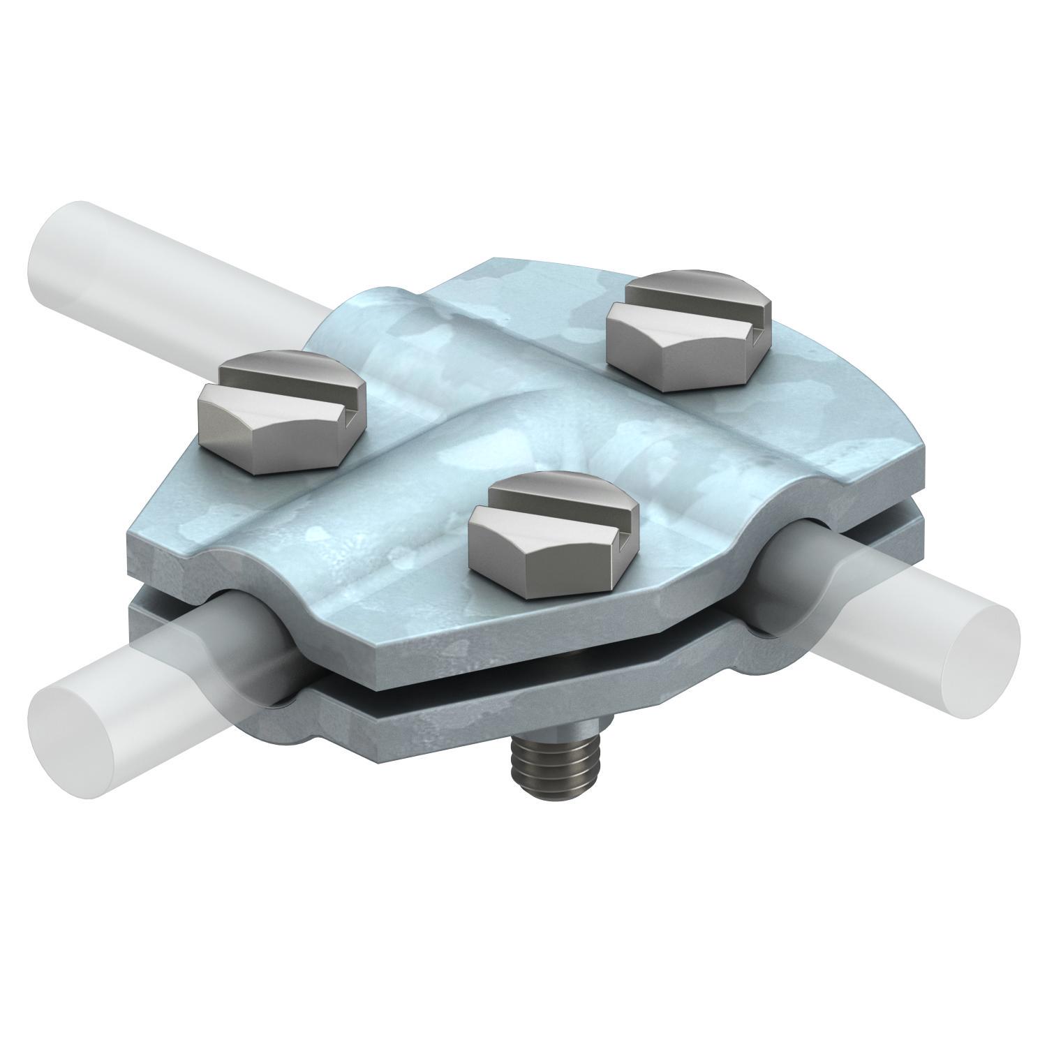 З'єднувач Т-подібний OBO bettermann ø 8-10 мм для круглого провідника оцинкована сталь (5311209)