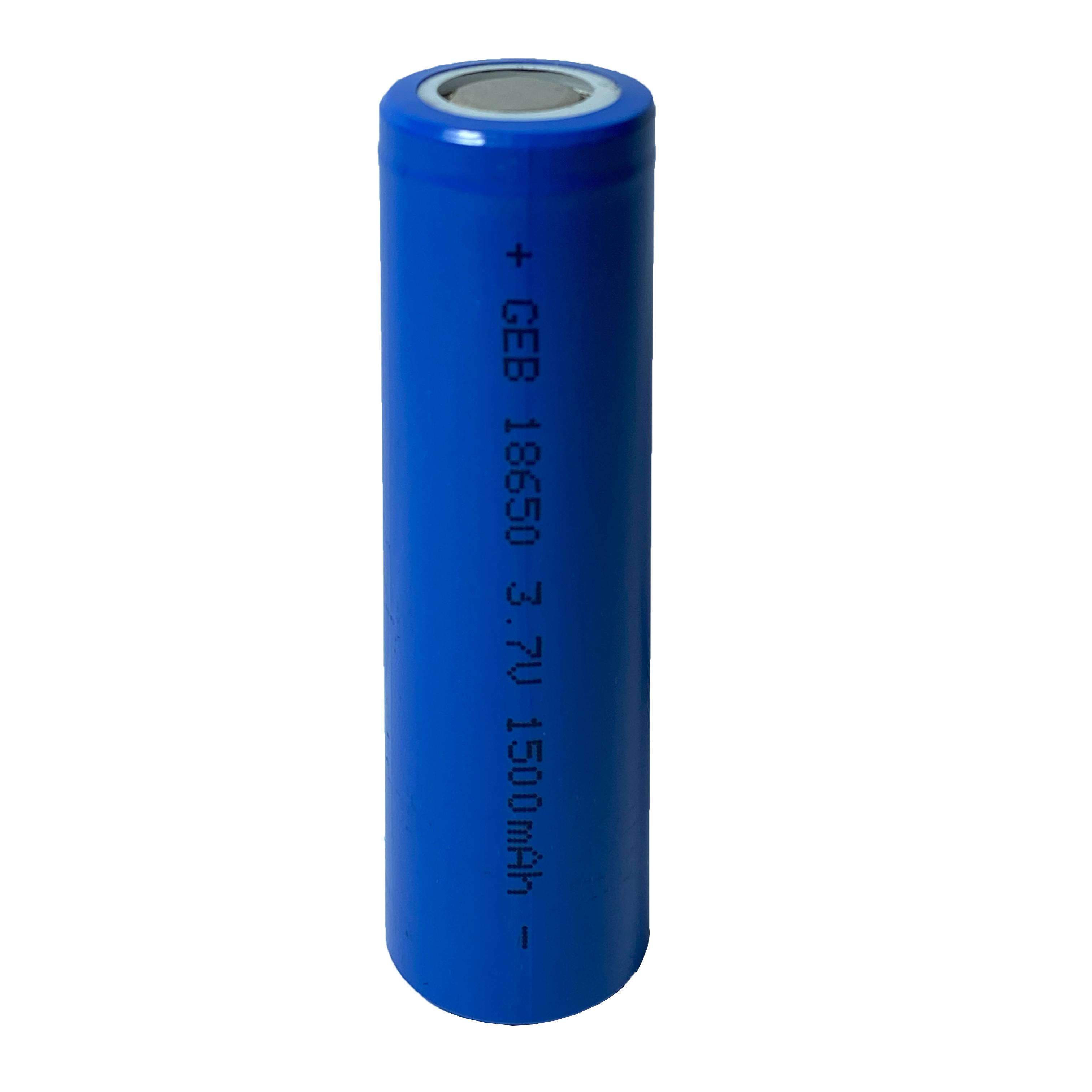 Акумулятор літій-іонний GEB 18650 Li-Ion 1500 mAh 3,7V (23722155)