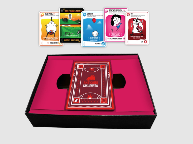 Настільна гра ВИБУХОВІ КОШЕНЯТА доросла версія 18+ (EKIEK02UA) - фото 3