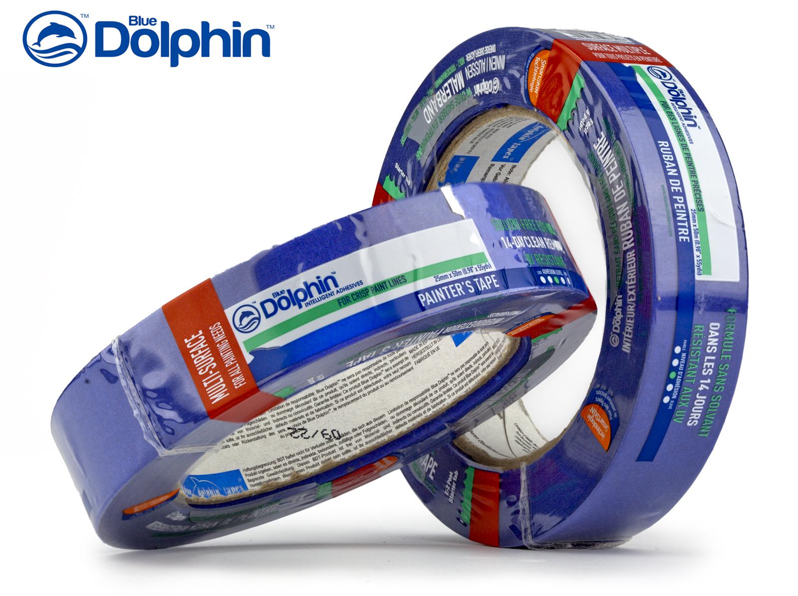 ᐉ Лента-скотч малярная Blue Dolphin Special Blue 25 мм х 50 м 14