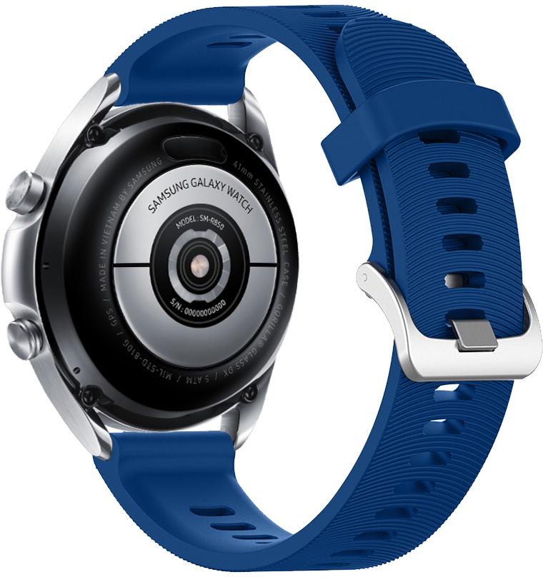Ремешок Bend для Galaxy Watch 3 41 мм Dark blue (18035)