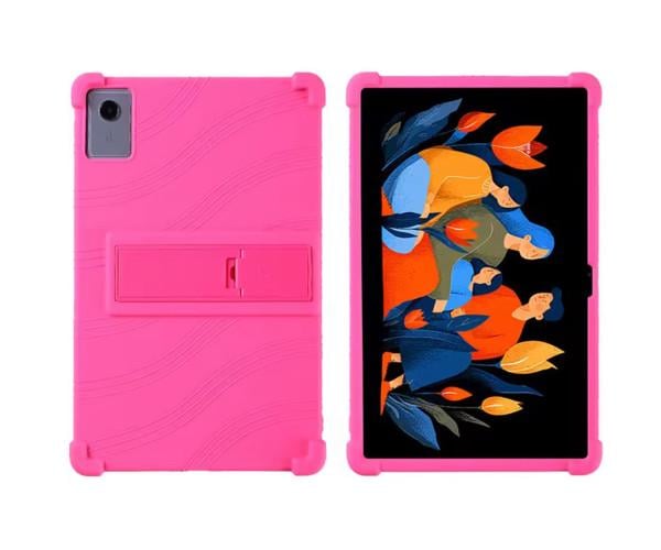 Чехол детский TPU Wave with Stand для Lenovo Idea Tab Plus Розовый