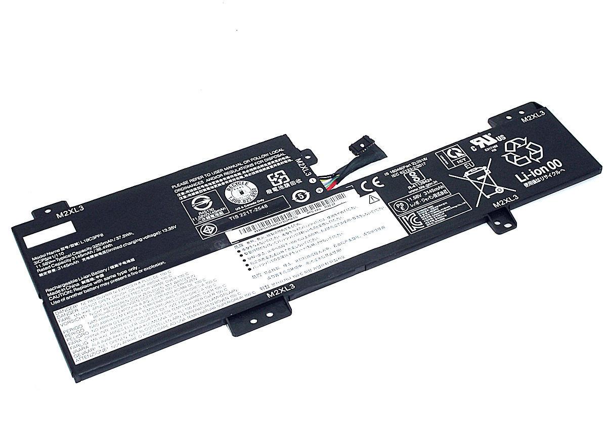 Аккумулятор для ноутбука Lenovo SB10X02595 L19C3PF8 11,58 V 3255 mAh (080153)