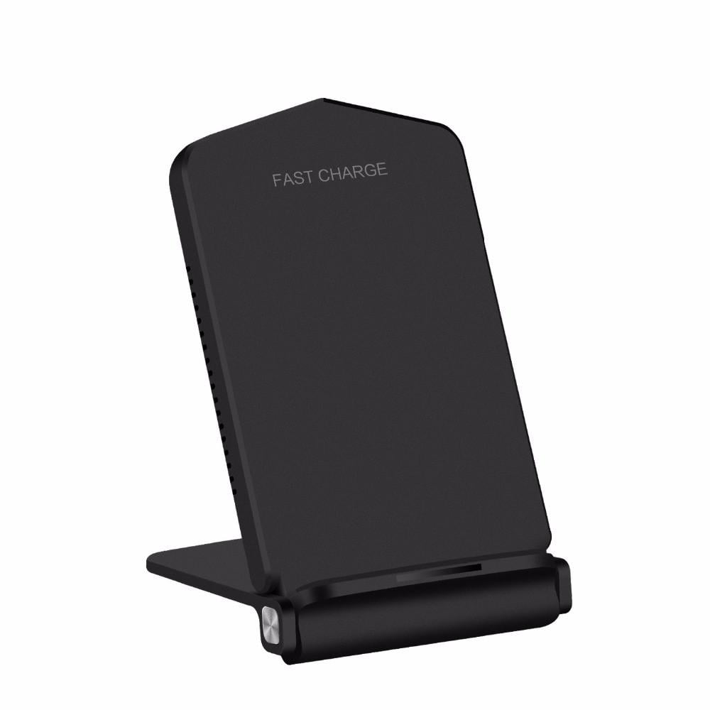 Бездротовий зарядний пристрій Sunroz Q200 QI Wireless Charger 10W Чорний (SUN1333)