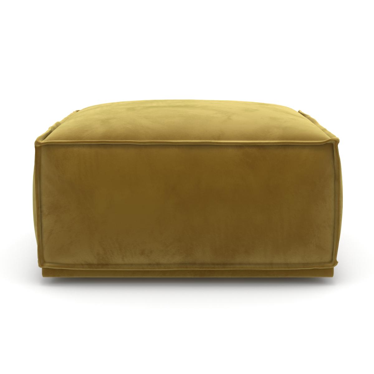 Пуф Evans 60х38х55 см Жовтий (Арт. 93) - фото 2 Пуф Evans 60х38х55 см Жовтий (Арт. 93) - фото 2