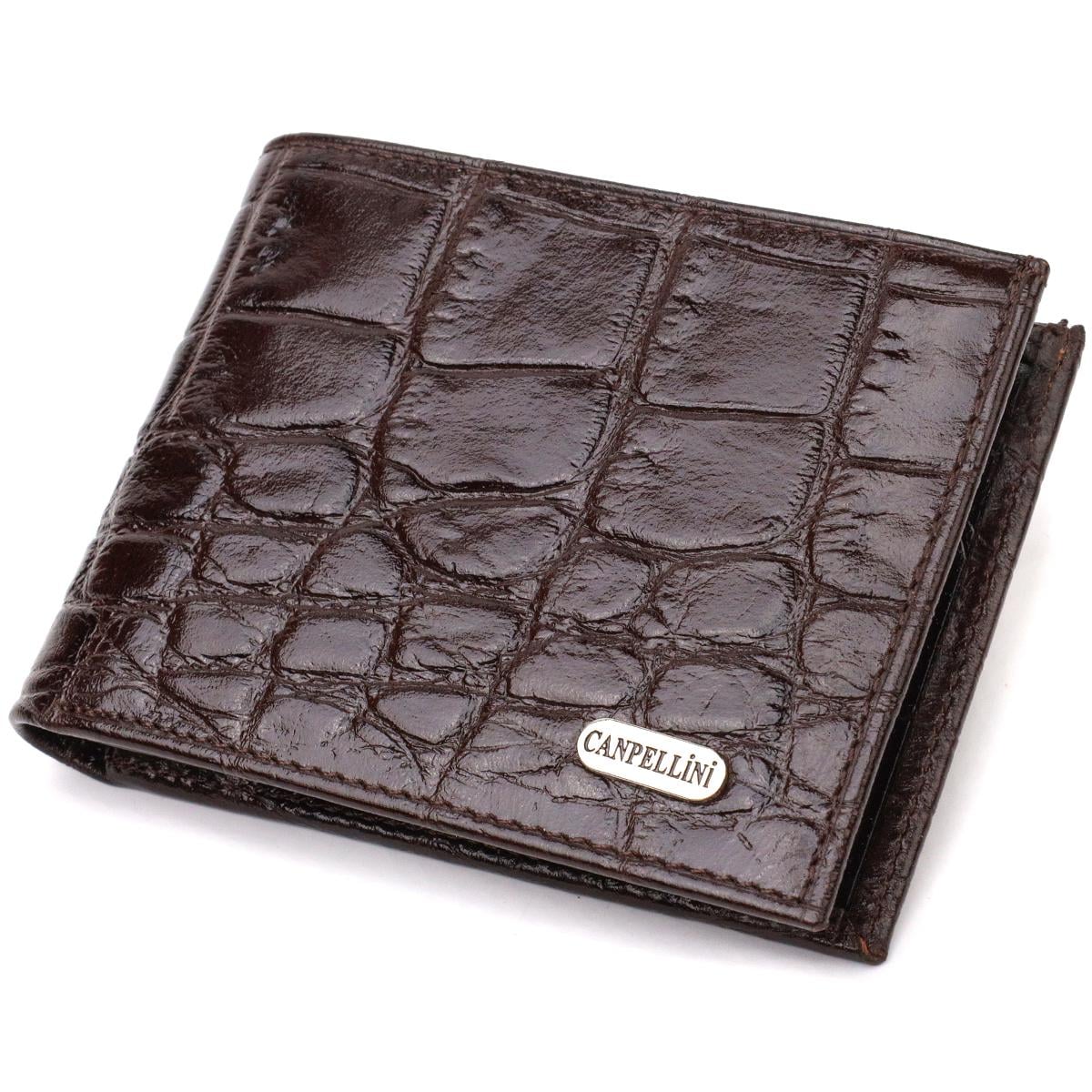 Кошелек мужской кожаный Canpellini 21943 Коричневый (55722)