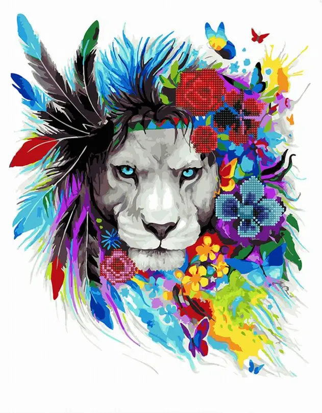 Картина по номерам Brushme Звездный глаз 40x50 см (BGZS1191)