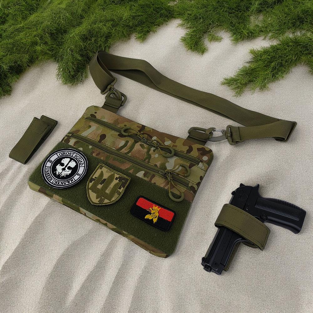 Сумка мужская нагрудная военная (521254) - фото 24 Сумка мужская нагрудная военная (521254) - фото 24