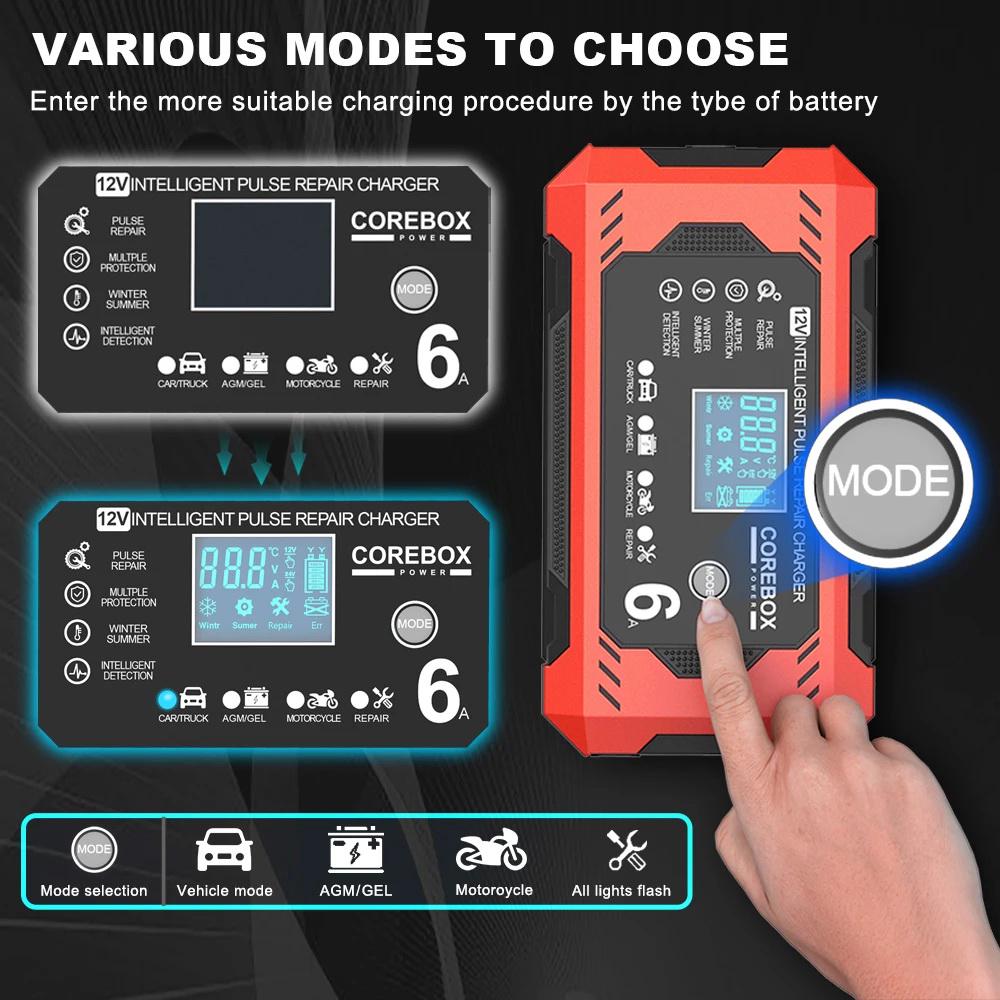 Зарядное устройство для автомобильного Corebox 12V 6А (IMP_Corebox) - фото 8