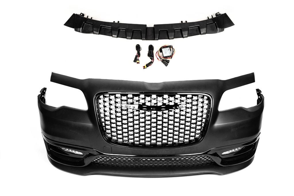Передний бампер GBT для Chrysler C300 2011-2023 гг. abs-пластик