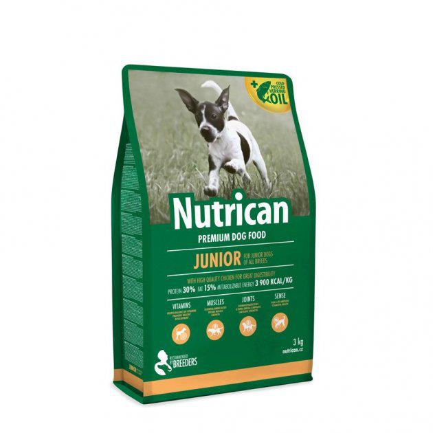 Корм для собак Nutrican Junior 3 кг (96768) Корм для собак Nutrican Junior 3 кг (96768)