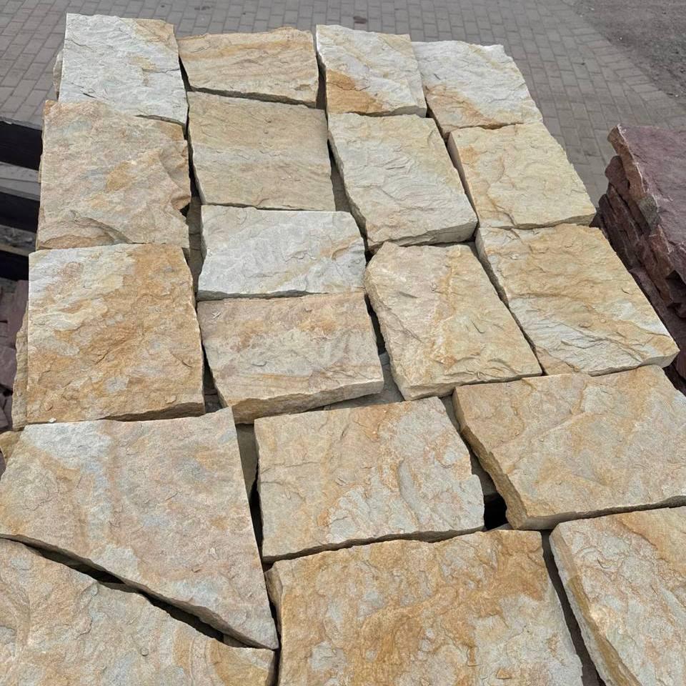 Песчаник Каменный двор Серо-желтый (22223)