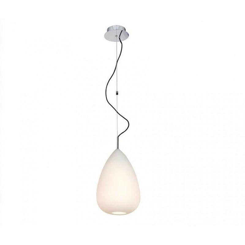 Люстра Azzardo Mirage 1 AZ0156 (MD1015-1-CH-WH)