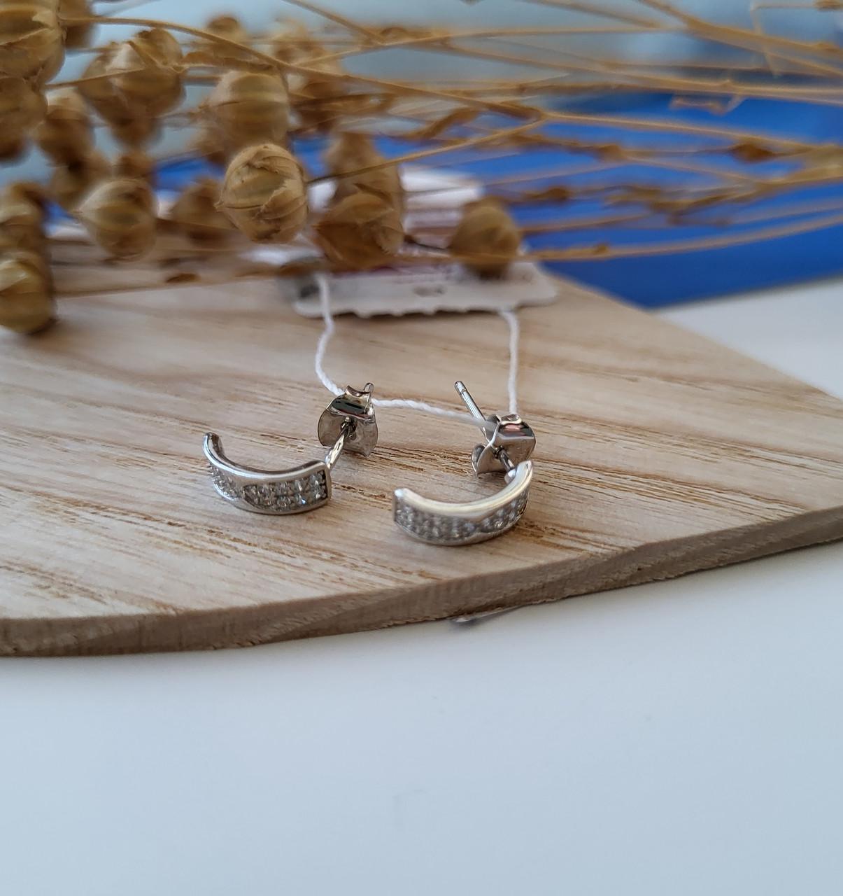 Серьги серебро 925 проба 0,93 г (арт 52101)