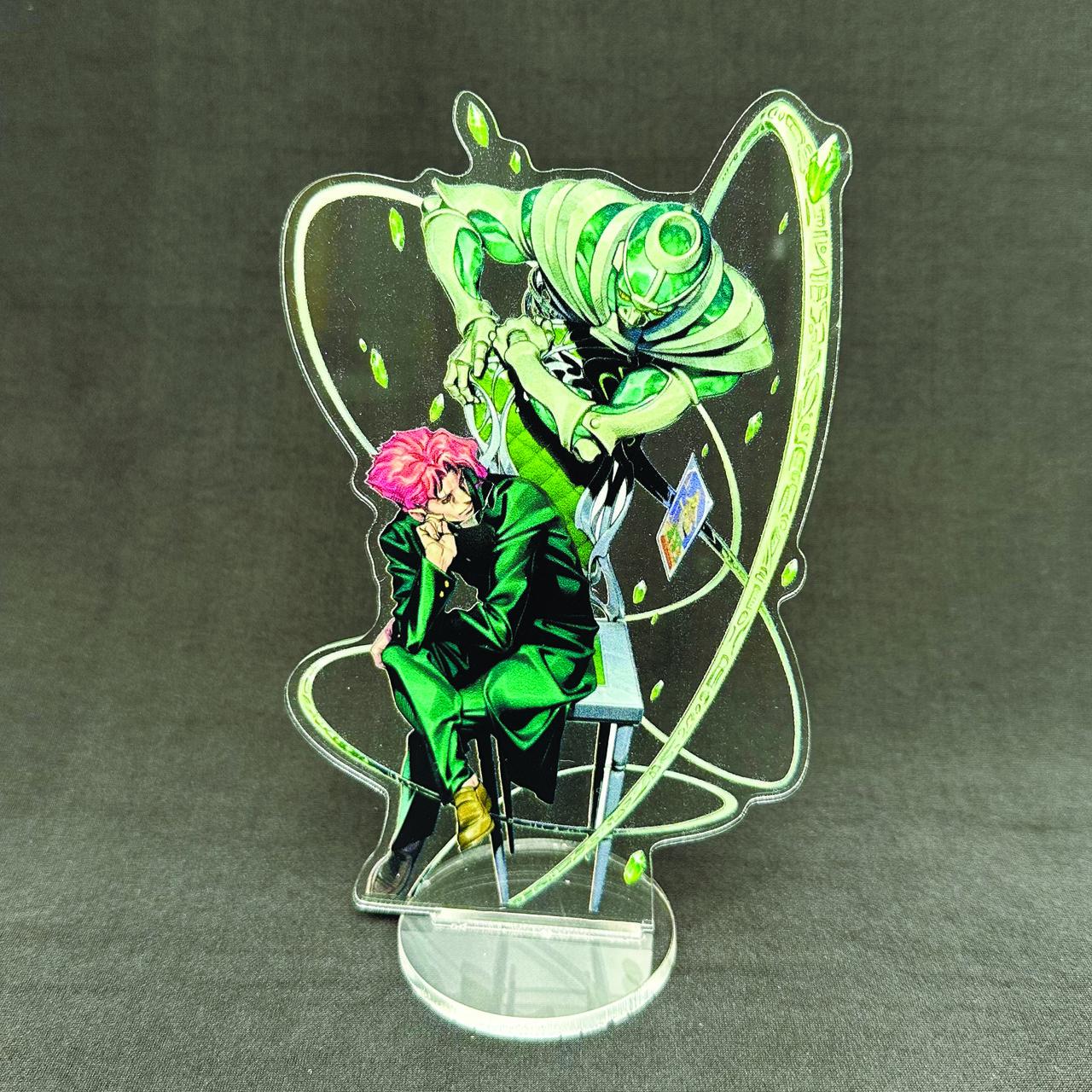 Фигурка коллекционная акриловая Аниме JoJo's Невероятные приключения Нориаки Какьоиин 15 см (2502495359)