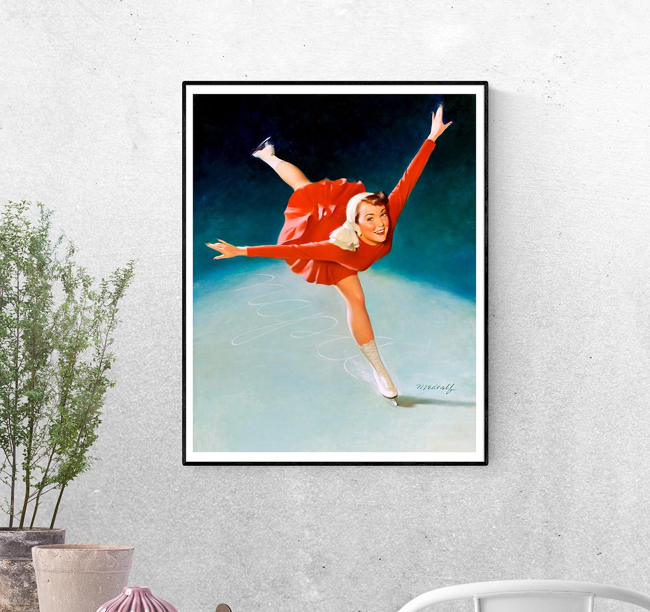 Постер Фигурное катание формат А-5 (pin_up_023008_Poster)