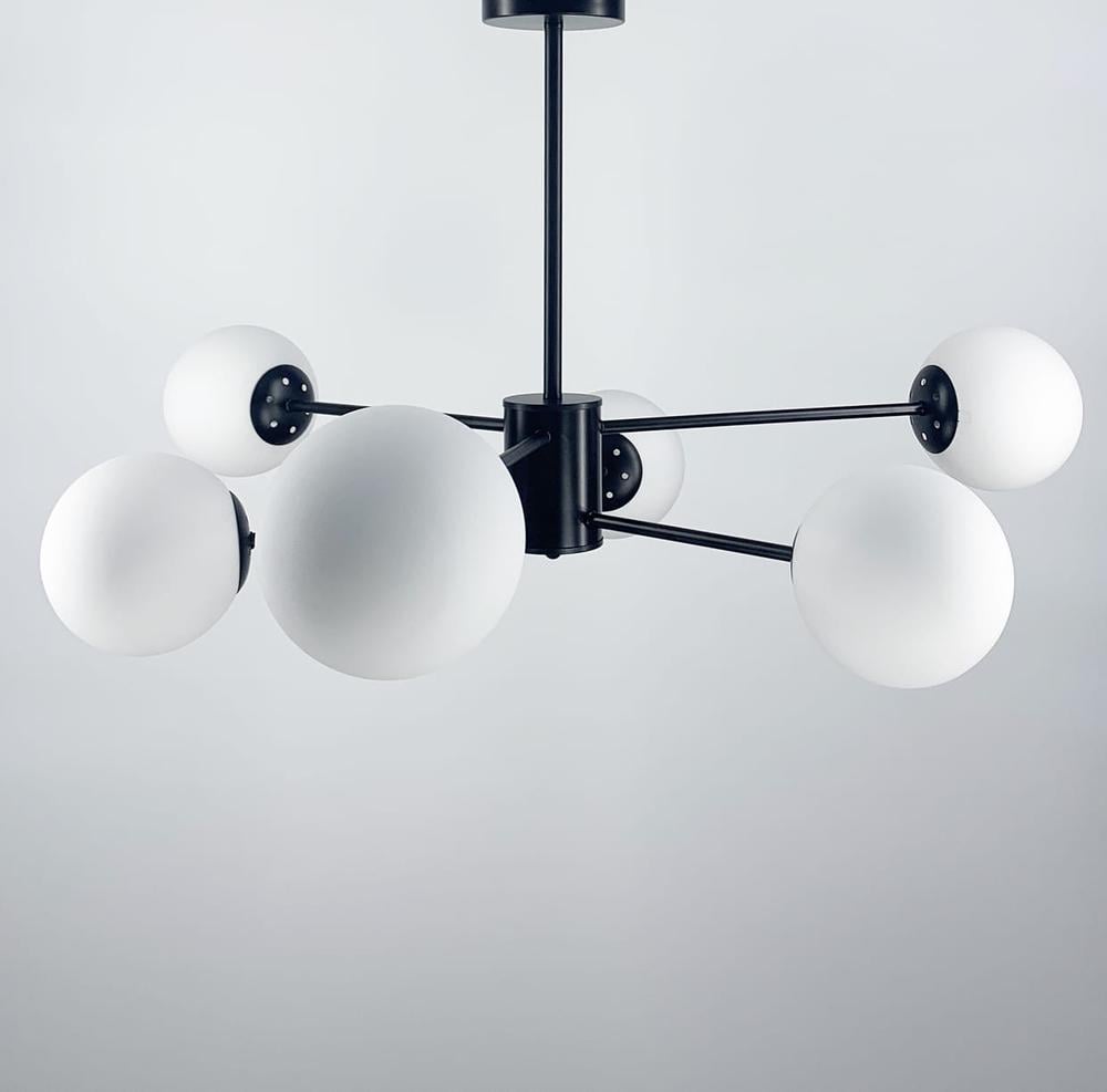 Люстра потолочная Lighthouse LNF-17447/6 BK Черный