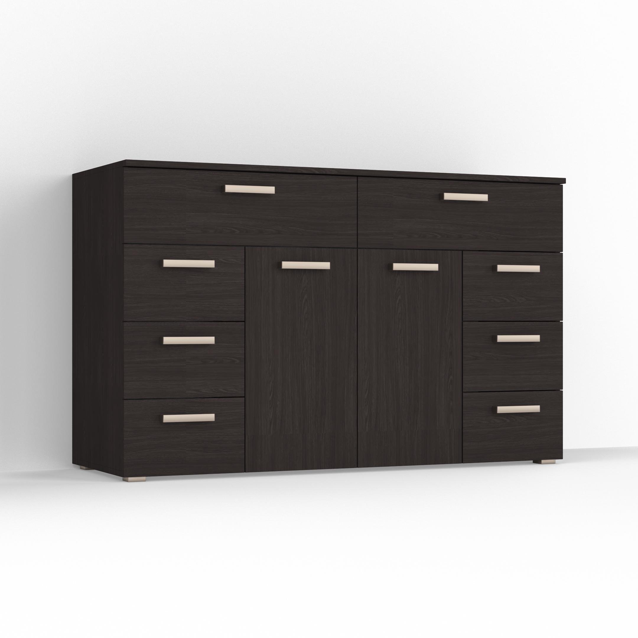 Комод Idea ТКБ-381.1 на 8 шухляд з дверима Венге темний (26718261) - фото 2