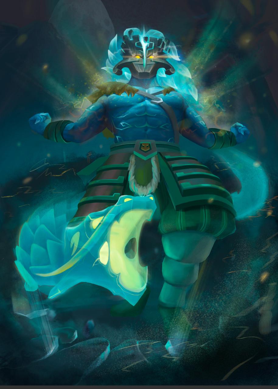 Картина постер Gee! Dota 2 Дота 2 фан 40х60 см DT.09.025