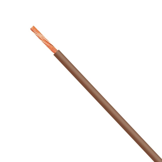 Провод монтажный HELUKABEL H07V-K 6,0 мм² 1 м Коричневый (29180) Провод монтажный HELUKABEL H07V-K 6,0 мм² 1 м Коричневый (29180)